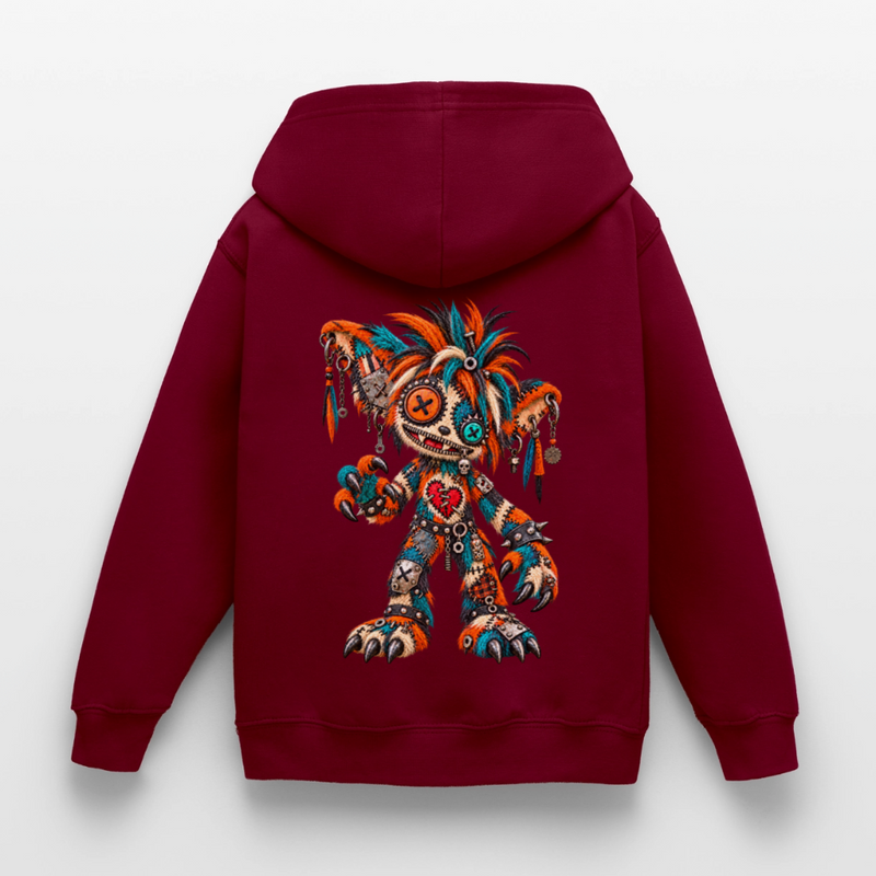 SCRAP JACK – Kinder Hoodie - Bordeaux