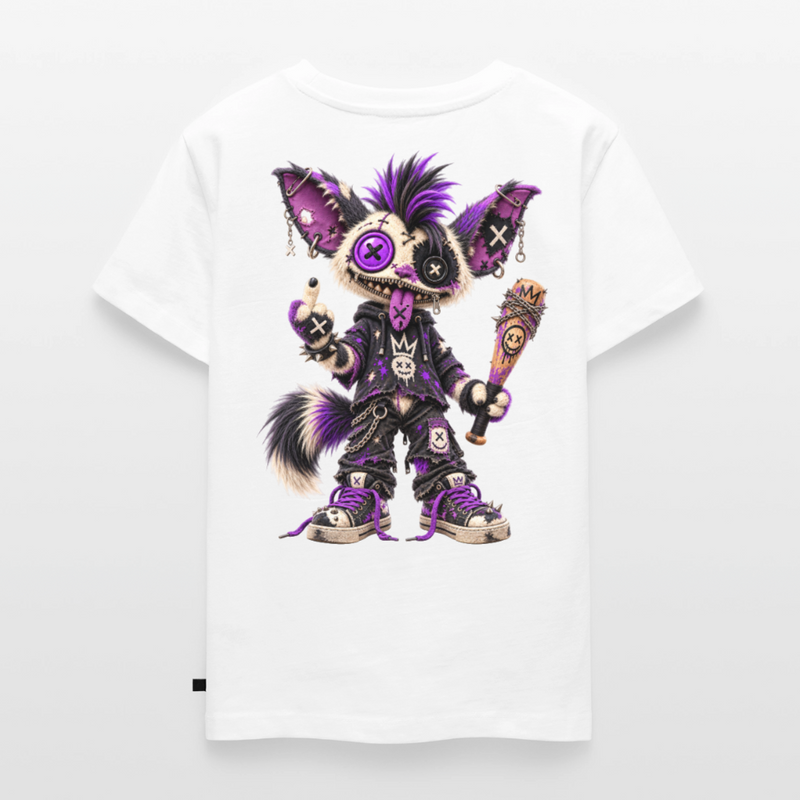 RAGGZR – Kinder Premium T-Shirt - Weiß