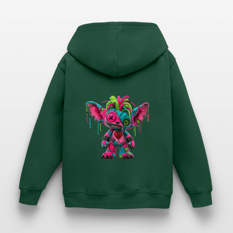 RIOT ROXIE – Kinder Hoodie - Flaschengrün