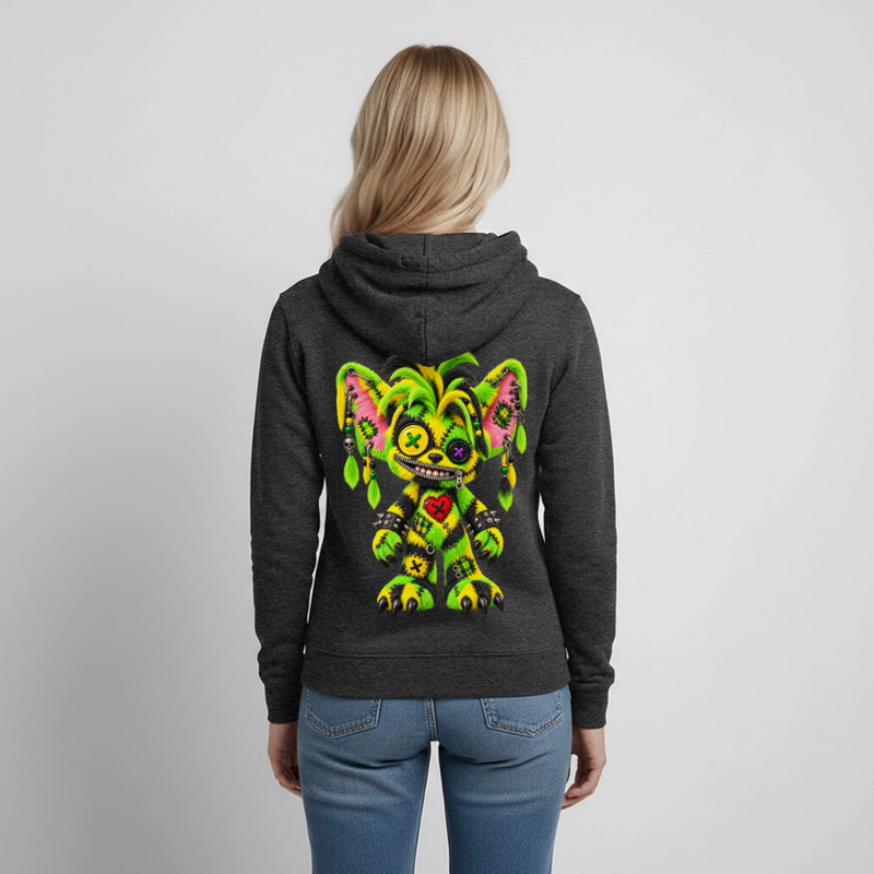 FUZZBALL GREMMY – Damen Hoodie - Anthrazit