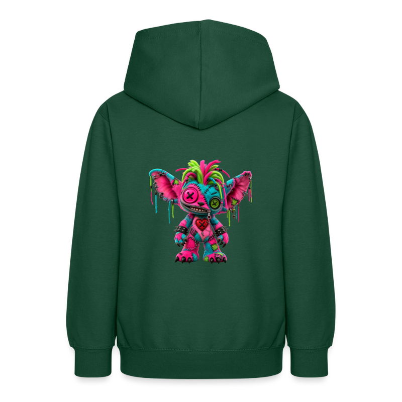 RIOT ROXIE – Teenie Hoodie - Flaschengrün