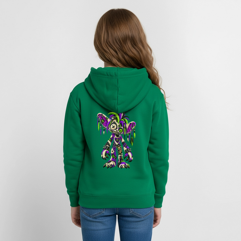 VOODOO VINNIE – Teenie Hoodie - Kelly Green
