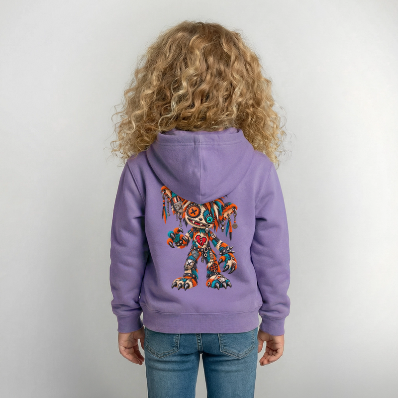 SCRAP JACK – Kinder Hoodie - Lavendel