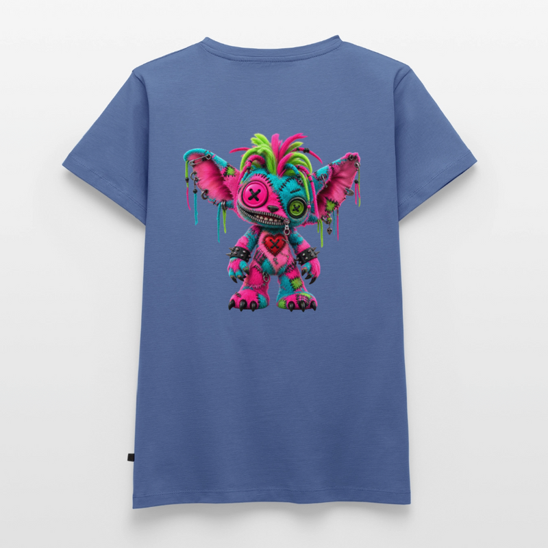 RIOT ROXIE – Damen Premium T-Shirt - Taubenblau