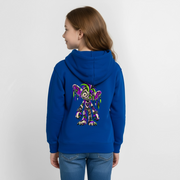 VOODOO VINNIE – Teenie Hoodie - Royalblau