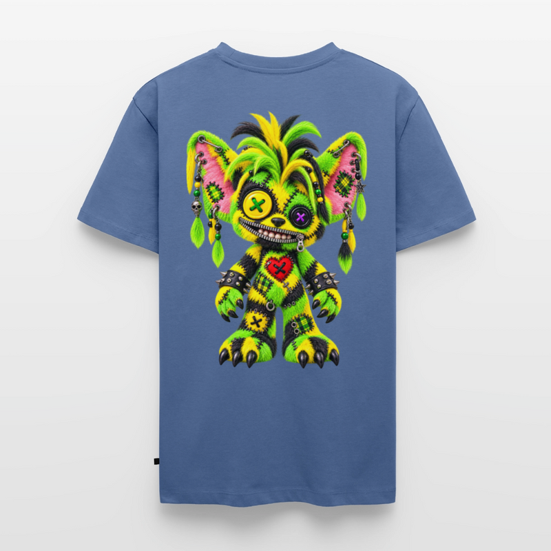 FUZZBALL GREMMY – Herren Premium T-Shirt - Taubenblau