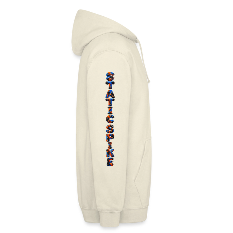 STATIC SPIKE – Herren / Unisex Hoodie - Vanille-Milchshake