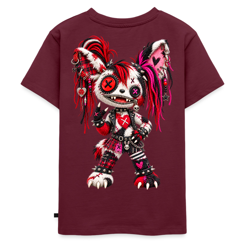 MOSH MOLLY – Kinder Premium T-Shirt - Burgunderrot