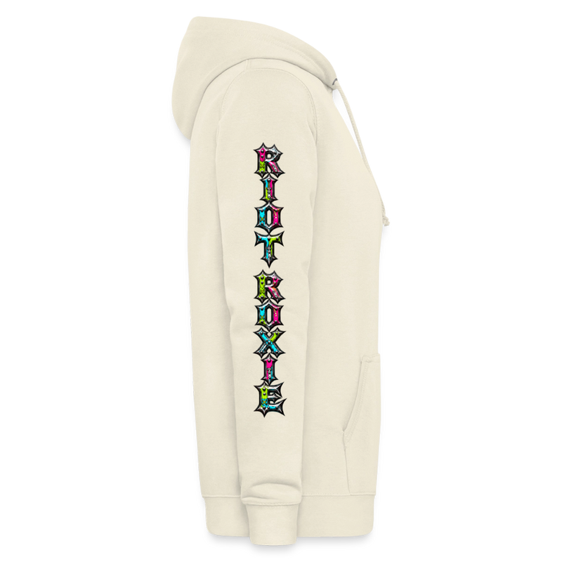 RIOT ROXIE – Damen Hoodie - Vanille-Milchshake