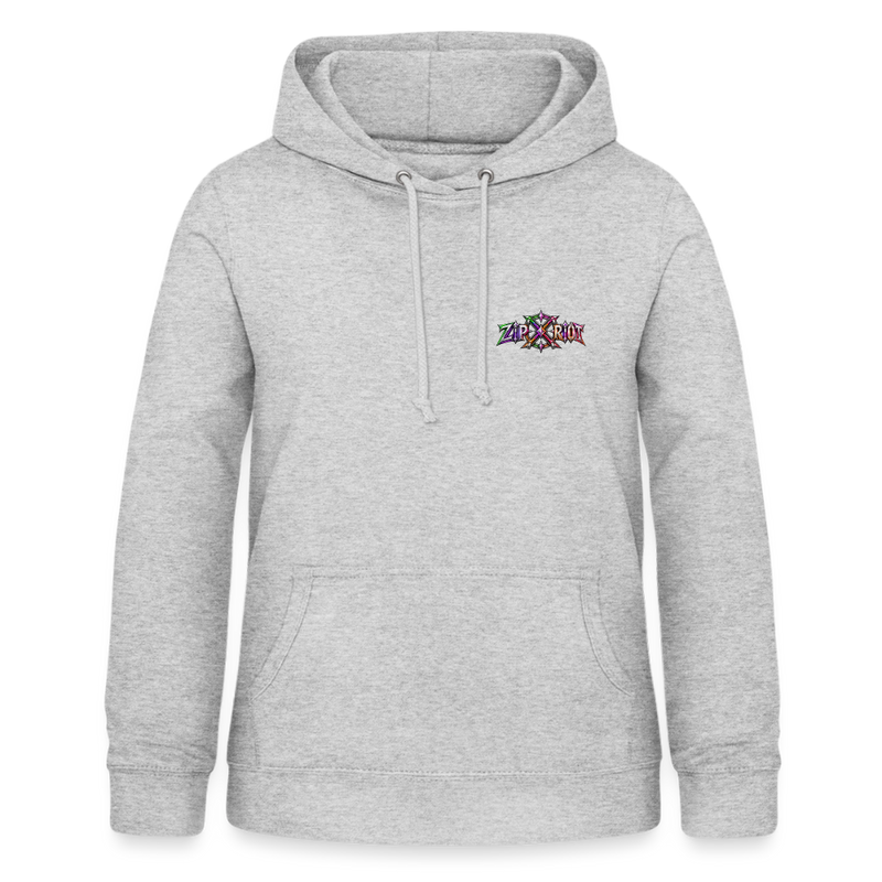 MOSH MOLLY – Damen Hoodie - Hellgrau meliert
