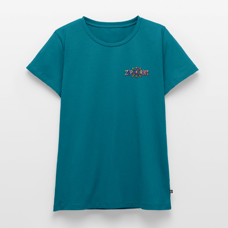 RIOT ROXIE – Damen Premium T-Shirt - Petrol