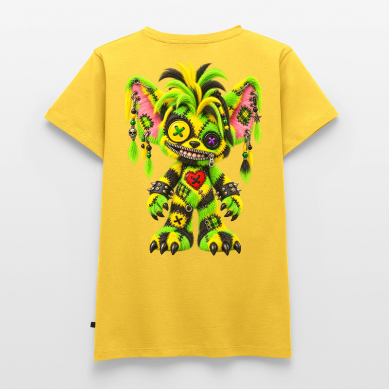 FUZZBALL GREMMY – Damen Premium T-Shirt - Sonnengelb