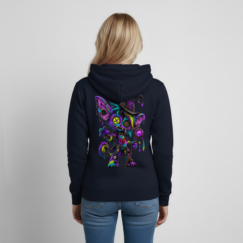 HEXIE HAZE – Damen Hoodie - Navy