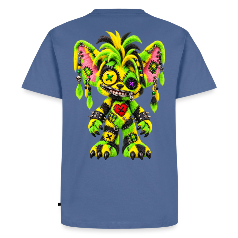 FUZZBALL GREMMY – Herren Premium T-Shirt - Taubenblau