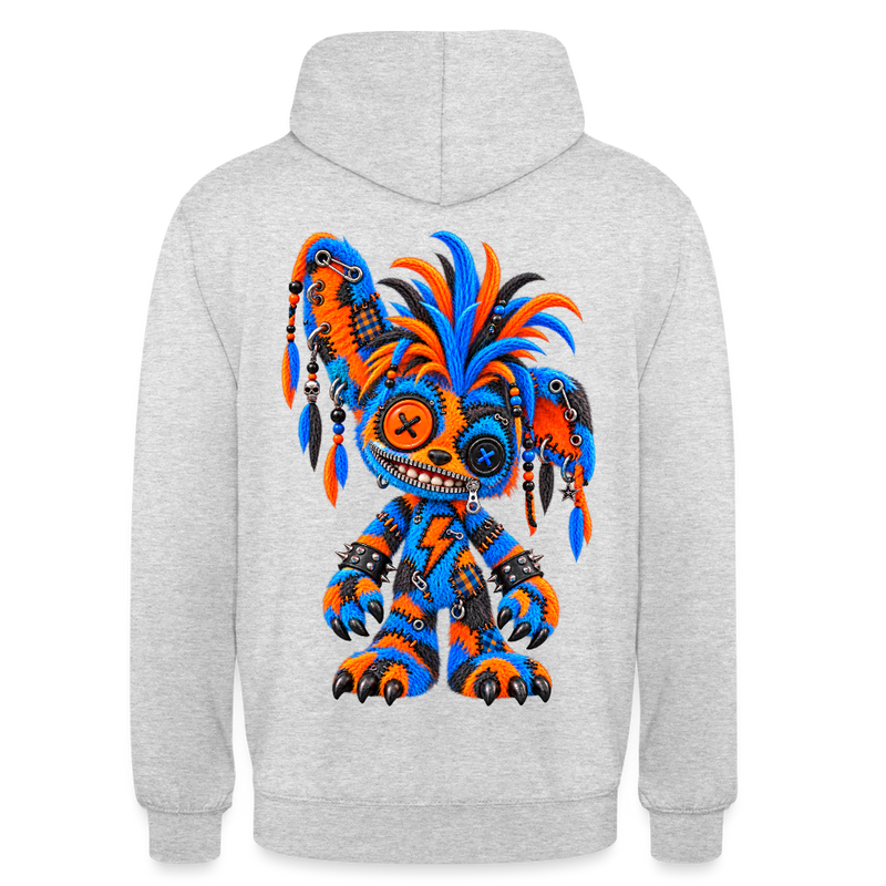 STATIC SPIKE – Herren / Unisex Hoodie - Hellgrau meliert