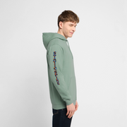 STATIC SPIKE – Herren / Unisex Hoodie - Graugrün