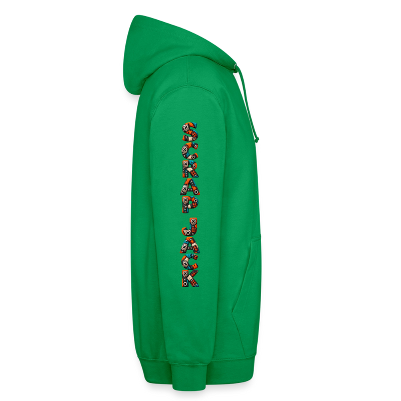SCRAP JACK – Herren / Unisex Hoodie - Kelly Green