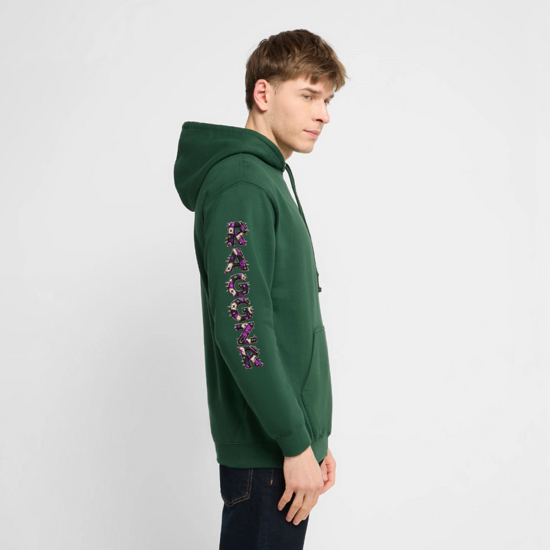 RAGGZR – Herren / Unisex Hoodie - Flaschengrün