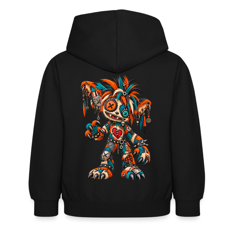SCRAP JACK – Kinder Hoodie - Schwarz