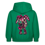 VELVET VEX – Kinder Hoodie - Kelly Green