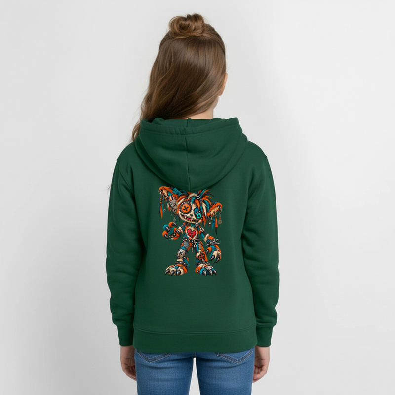 SCRAP JACK – Teenie Hoodie - Flaschengrün
