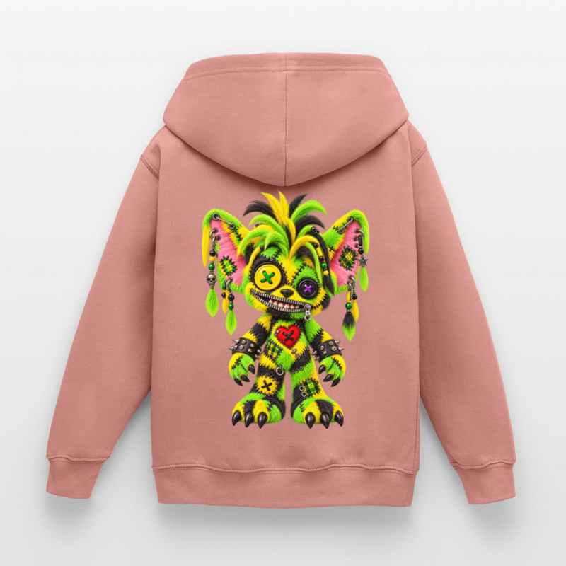 FUZZBALL GREMMY – Kinder Hoodie - Altrosa