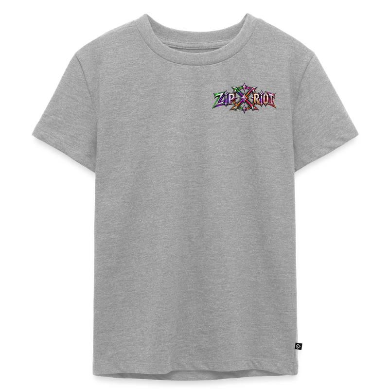 FUZZBALL GREMMY – Kinder Premium T-Shirt - Grau meliert