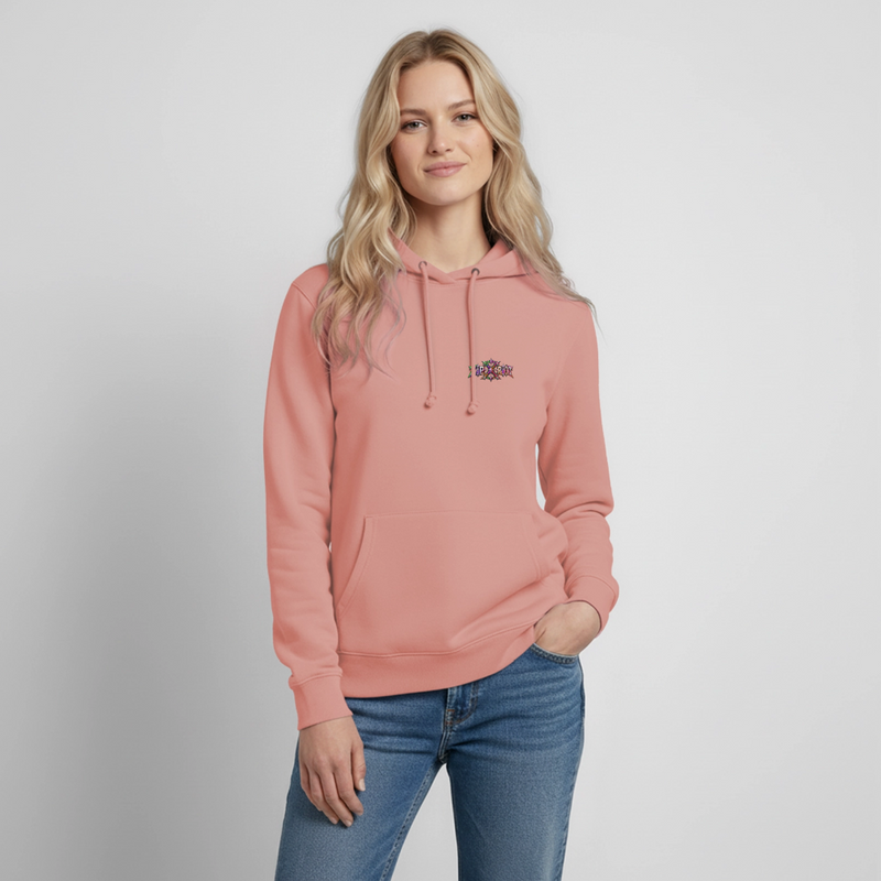 RIOT ROXIE – Damen Hoodie - Altrosa