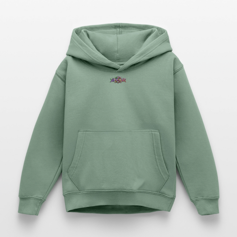 FUZZBALL GREMMY – Kinder Hoodie - Graugrün