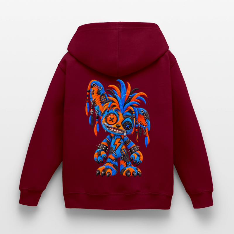 STATIC SPIKE – Kinder Hoodie - Bordeaux