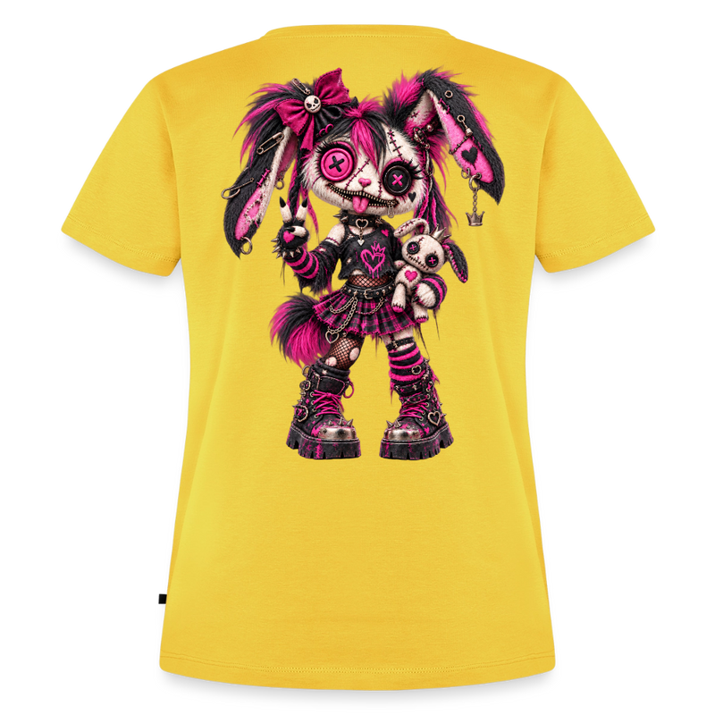 VELVET VEX – Damen Premium T-Shirt - Sonnengelb