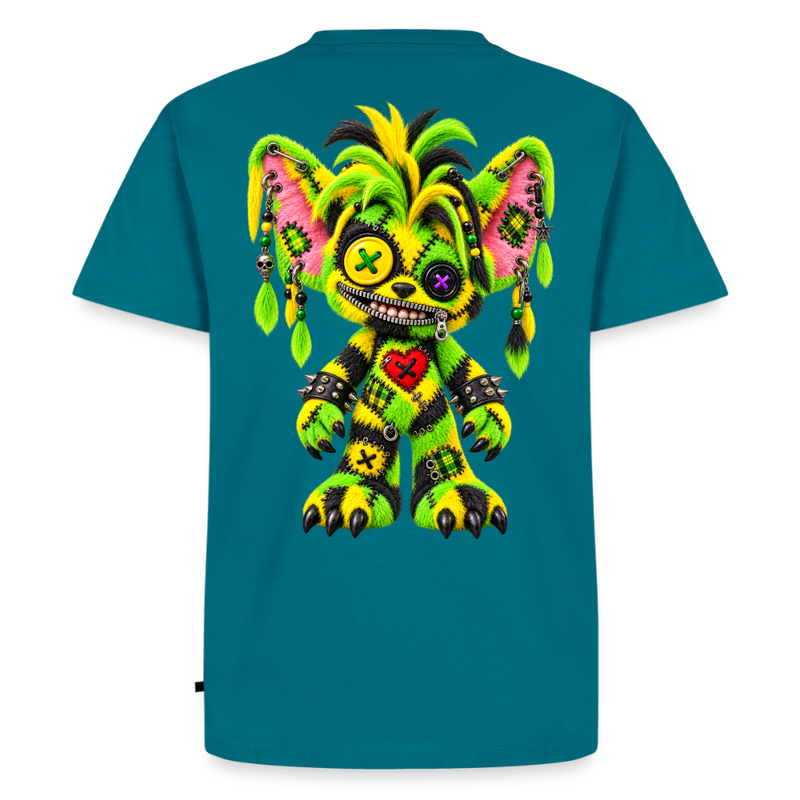 FUZZBALL GREMMY – Herren Premium T-Shirt - Petrol