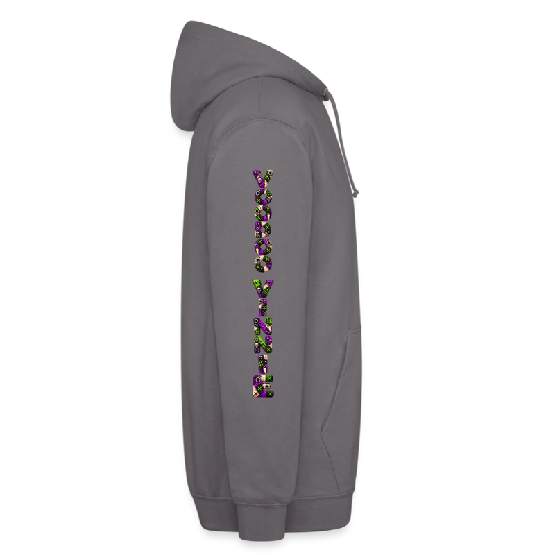 VOODOO VINNIE – Herren / Unisex Hoodie - Mittelgrau