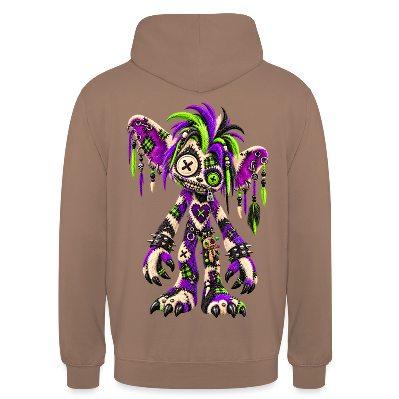 VOODOO VINNIE – Herren / Unisex Hoodie - Mokka