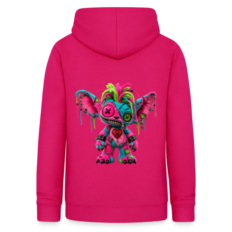 RIOT ROXIE – Damen Hoodie - dunkles Pink