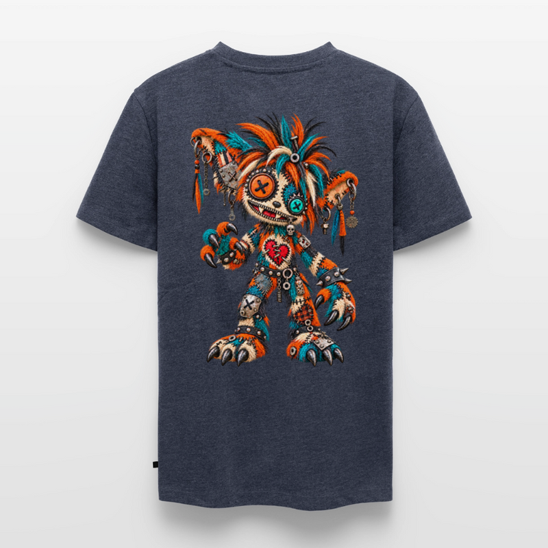 SCRAP JACK – Herren Premium T-Shirt - Jeansblau 