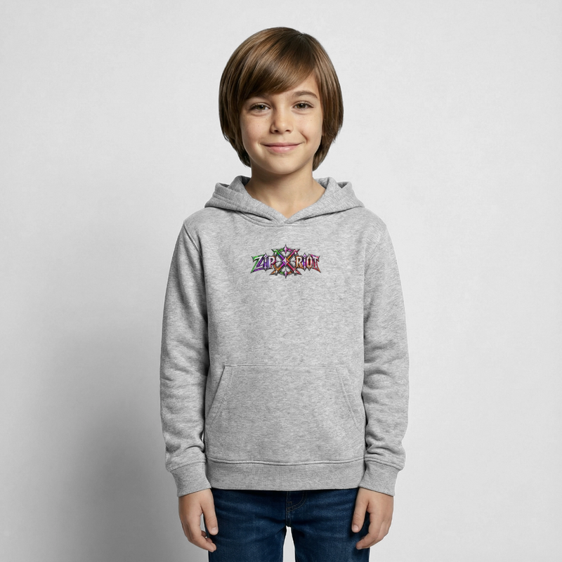 HEXIE HAZE – SPELLBOUND | Kinder Premium Hoodie - Hellgrau meliert