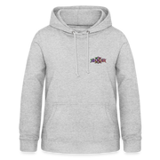 SCRAP JACK – Damen Hoodie - Hellgrau meliert