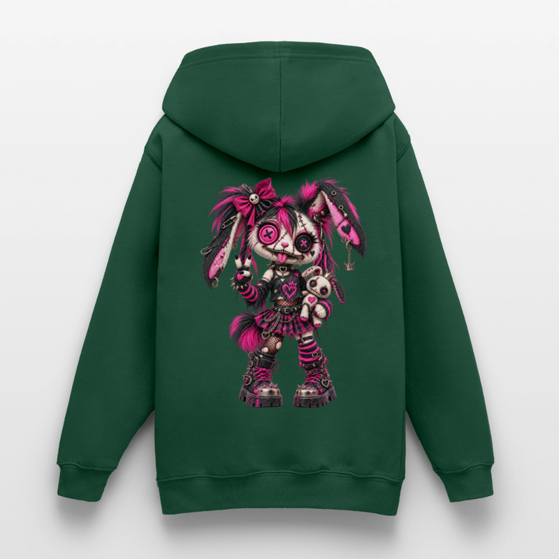VELVET VEX – Teenie Hoodie - Flaschengrün