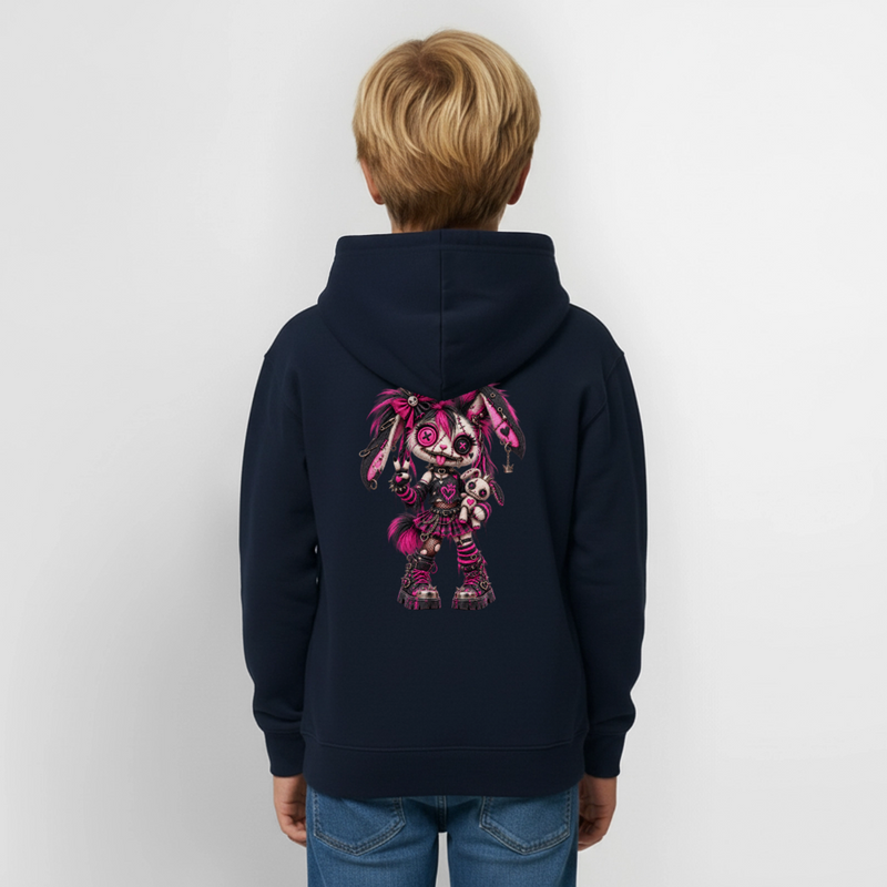 VELVET VEX – Teenie Hoodie - Navy