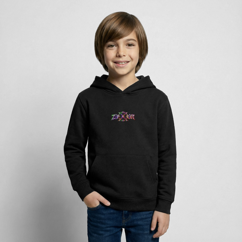 RIOT ROXIE – HIGHJUMP | Kinder Premium Hoodie - Schwarz