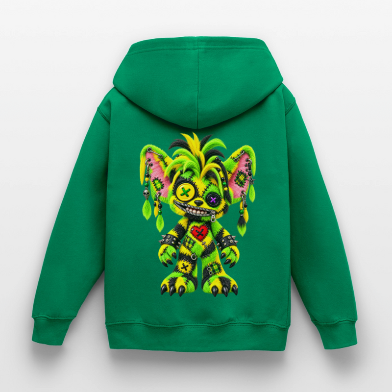 FUZZBALL GREMMY – Kinder Hoodie - Kelly Green