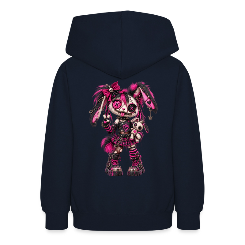 VELVET VEX – Teenie Hoodie - Navy