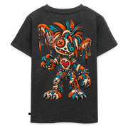 SCRAP JACK – Kinder Premium T-Shirt - Anthrazit meliert