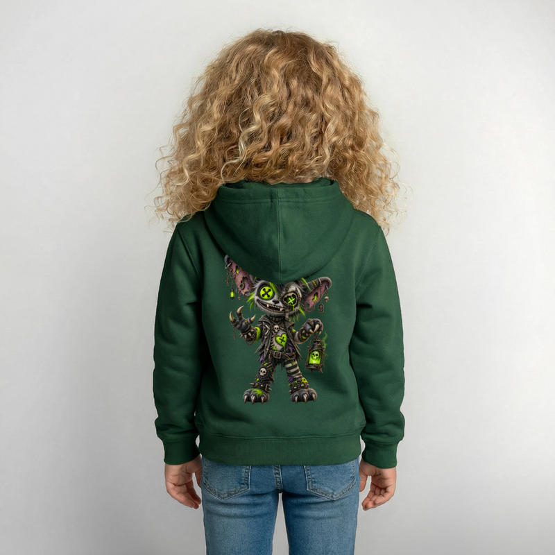 GRAVEYARD GIZZ – Kinder Hoodie - Flaschengrün