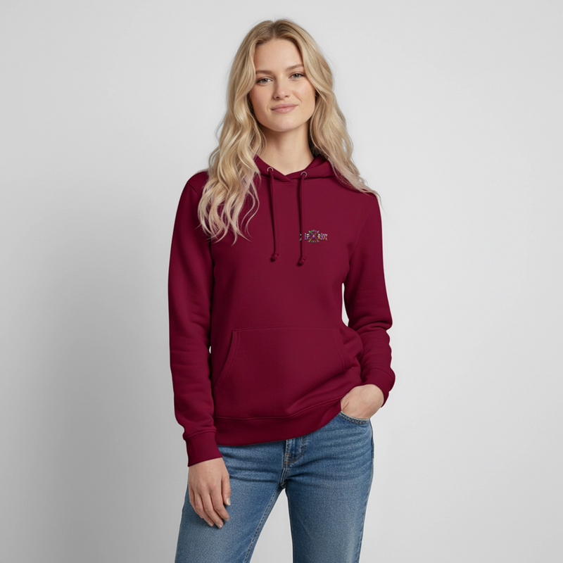 RIOT ROXIE – Damen Hoodie - Bordeaux