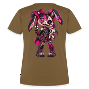 VELVET VEX – Damen Premium T-Shirt - Nussbraun