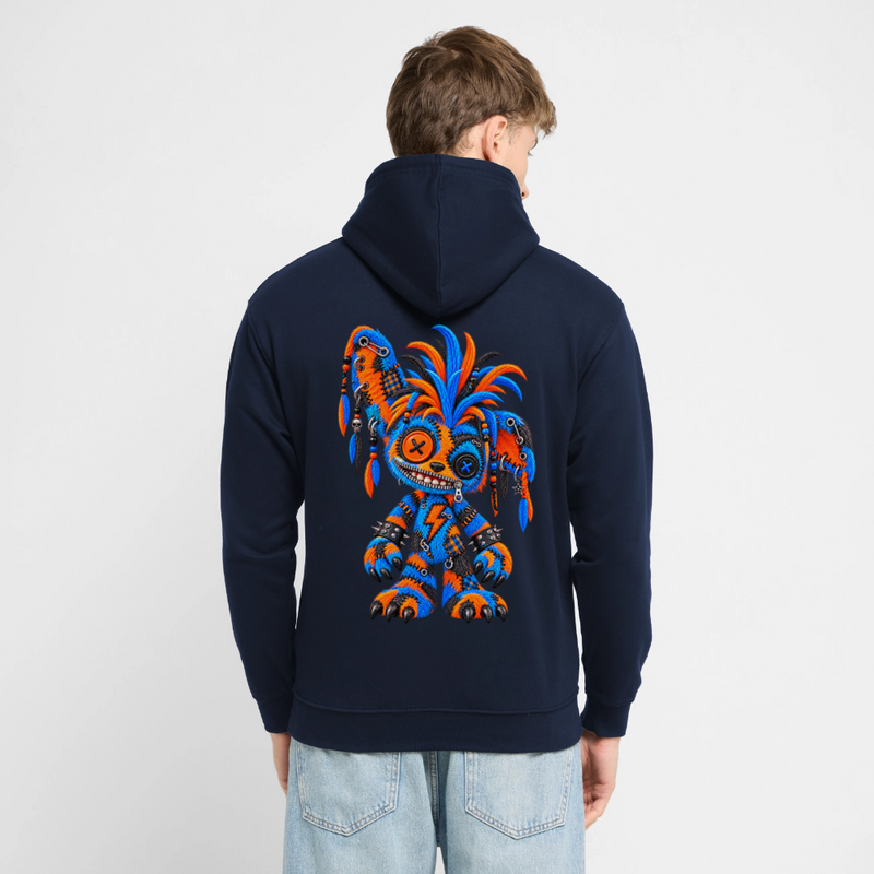 STATIC SPIKE – Herren / Unisex Hoodie - Navy