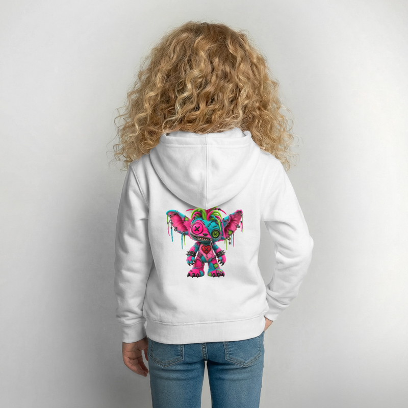 RIOT ROXIE – Kinder Hoodie - Weiß