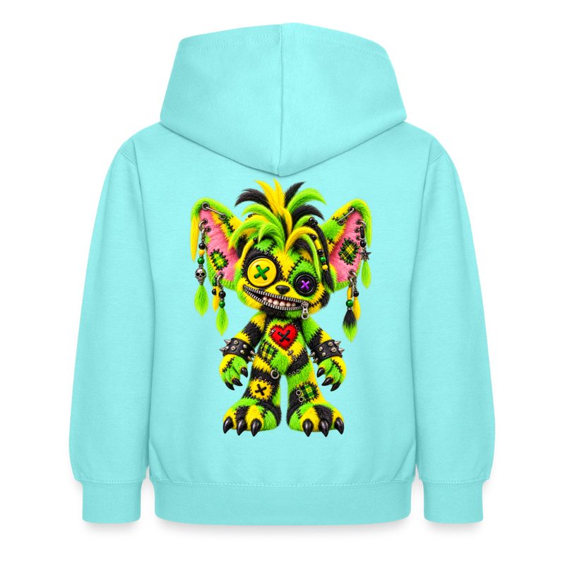 FUZZBALL GREMMY – Kinder Hoodie - Pfefferminze